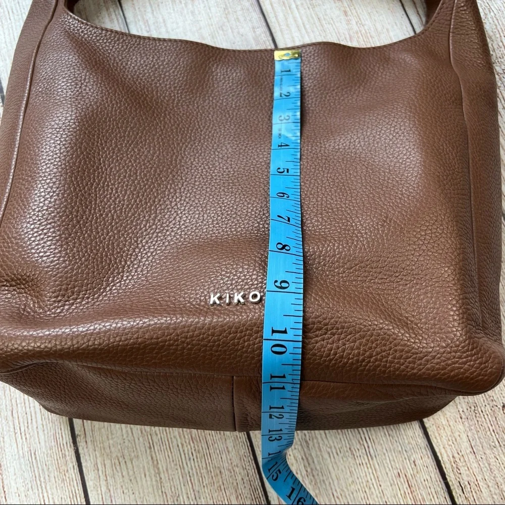 Kiko Pebbled Leather Hobo